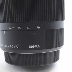 超美品★SIGMA シグマ Contemporary 17-70mm F2.8-4 DC MACRO OS HSM シグマ SAマウント用 APS-Cサイズ 標準ズームレンズ 03056の画像6