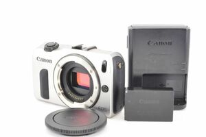 良品★Canon キャノン EOS M ボディ シルバー ミラーレス一眼カメラ R1034