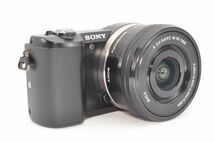 超美品★SONY ソニー α5000 パワーズームレンズキット ブラック ILCE-5000L-B ミラーレス一眼カメラ★元箱付き R1143_画像5