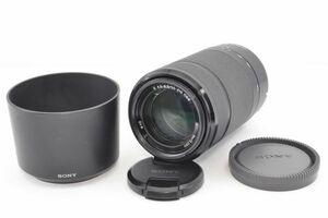 良品★SONY ソニー E 55-210mm F4.5-6.3 OSS SEL55210 ブラック APS-Cサイズ 望遠ズームレンズ R1467