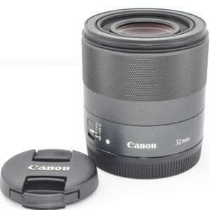 極上美品★Canon キヤノン EF-M32mm F1.4 STM ブラック ミラーレス一眼カメラ対応 単焦点レンズ R1474の画像6