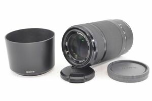 美品★SONY ソニー E 55-210mm F4.5-6.3 OSS SEL55210 ブラック APS-Cサイズ 望遠ズームレンズ R1473