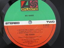 Y 13-53 LP レコード ATLANTIC ボブ スキャッグス BOZ SCAGGS K40419 ブルースロック 全9曲_画像6