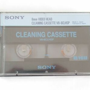 AB 17-10 未開封 非売品 SONY ソニー 8mmビデオ ヘッドクリーニングカセット V8-6CLHSP 8mm VIDEO HEAD CLEANING CASSETTEの画像1