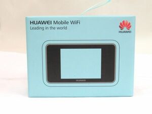 AB 19-4 美品 HUAWEI Mobile WiFi E5383s -327 グレイ＆シルバー LTE CAT6 ファーウェイ モバイル