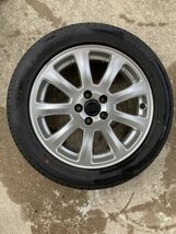 ［22年製］225/50R17 DUNLOP VEURO VE304& VOLVO用アルミ S80純正ホイール 7J ×17×49 4本セット（ボルボ&ダンロップ ）_画像4