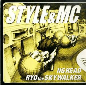 A00534880/12インチ/NG HEAD (本田匡史) & RYO THE SKYWALKER「Style & MC (2000年・BCNA-003・レゲエ・REGGAE・ダンスホール)」