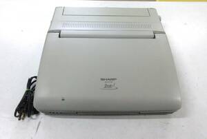 SHARP 書院 ワープロ WD-M700 カラー液晶 通電OK フロッピー読込OK 印字不良 ジャンク 現状 シャープ