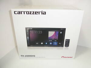 未使用品!!carrozzeria FH-6500DVD カロッツェリア DSPメインユニット 6.8V型 CD/DVD/USB/Bluetooth/iPod/AUX Pioneer