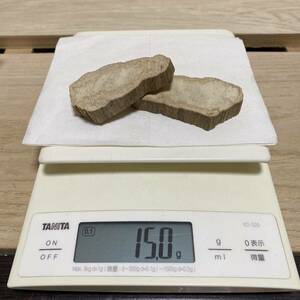 ボルネオ沈香木の輪切 15g