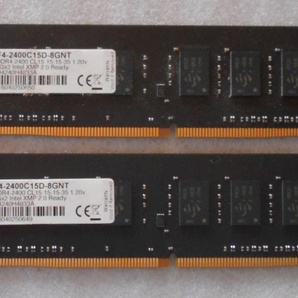 ★G.SKILL 8GB(4GBx2枚) PC4-2400T DDR4-2400(PC4-19200)★の画像1