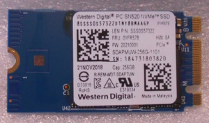 ★Western Digtal M.2 SSD PC SN5201 256GB NVMe PCIe SDAPMUW-256G-1101 2242★