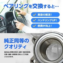 フロント ハブベアリング 2個 左右set 日産 キャラバン E25 40210-VW610 40210-VW000 40210-VW100_画像3