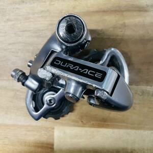 【名作】 シマノ デュラエースRD-7402 リアディレイラー 8S DURA-ACE SHIMANO クリーニング済 8速 ビンテージ ロード 当時物 リヤ