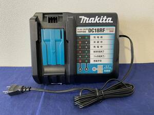 ★☆マキタ Makita 急速充電器 DC18RF (14.4V/18V用) 充電用USBポート付 中古美品☆★