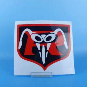  Tachibana racing Cyclone number sticker THE FIRST version 50mm