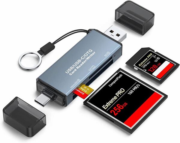 SDカードリーダー USB3.0 Type C SD 3in1