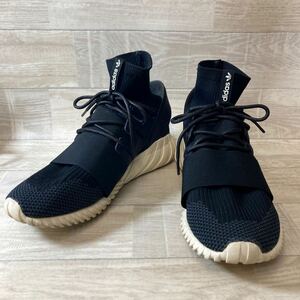 A3258 adidas TUBULAR DOOM PK/チューブラー ドゥーム プライムニット/30cm ブラック 黒 大きいサイズ スニーカー