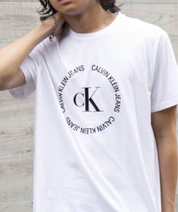 新品　Calvin Klein カルバン クライン サークルロゴ　Tシャツ