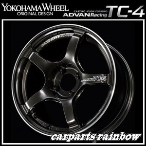 ★YOKOHAMA WHEEL ADVAN Racing TC-4 forEuropeanCars 16×6.5J 4/100 +45★BGR/ブラックガンメタリック★新品 4本価格★