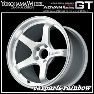 ★YOKOHAMA WHEEL ADVAN Racing GT BEYOND/ビヨンド forJaoaneseCars 18×10.5J 5/112 +32★RWW/レーシングホワイト★新品 4本価格★