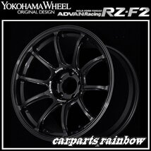 ★YOKOHAMA WHEEL ADVAN Racing RZ-F2 forJaoaneseCars 18×11.0J/11J 5/114.3 +15★TBK/レーシングチタニウムブラック★新品 1本価格★_画像1