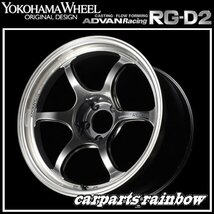 ★YOKOHAMA WHEEL ADVAN Racing RG-D2 forJaoaneseCars 16×8.0J/8J 5/100 +48★MHB/レーシングハイパーブラック★新品 4本価格★_画像1