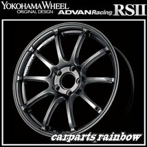 ★YOKOHAMA WHEEL ADVAN Racing RSⅡ for ALFA ROMEO/ABARTH/FIAT 17×8.0J/8J 5/98 +35★HB/レーシングハイパーブラック★新品 4本価格★_画像1