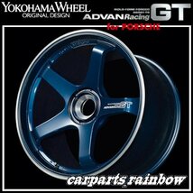 ★YOKOHAMA WHEEL ADVAN Racing GT forポルシェ 20×10.0J/10J 5/130 +40★TBRP/チタニウムブルー★新品 4本価格★_画像1