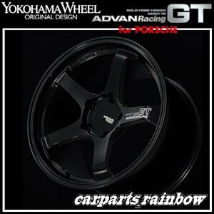 ★YOKOHAMA WHEEL ADVAN Racing GT forポルシェ 19×9.0J/9J センターロック +46★TBKP/チタニウムブラック★新品 1本価格★