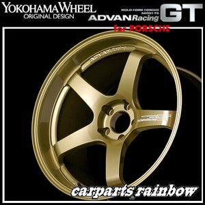 ★YOKOHAMA WHEEL ADVAN Racing GT forポルシェ 18×11.0J/11J 5/130 +40★RGP/レーシングゴールド★新品 2本価格★