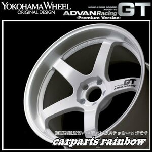 ★YOKOHAMA WHEEL ADVAN Racing GT -Premium Version- forJapaneseCars 19×10.0J/10J 5/112 +30★WWP/ホワイト★新品 2本価格★