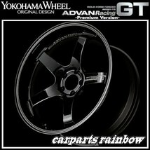 ★YOKOHAMA WHEEL ADVAN Racing GT -Premium Version- forJapaneseCars 19×8.5J 5/120 +47★GBP/グロスブラック★新品 2本価格★_画像1