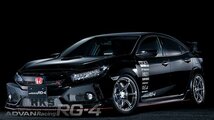 ★YOKOHAMA WHEEL ADVAN Racing RG-4 forJaoaneseCars 17×8.0J/8J 5/114.3 +45★SGB/セミグロスブラック★新品 1本価格★_画像2