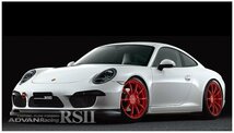 ★YOKOHAMA WHEEL ADVAN Racing RSⅡ for PORSCHE/ポルシェ 19×10.0J/10J 5/130 +40★SGB/セミグロスブラック★新品 2本価格★_画像2