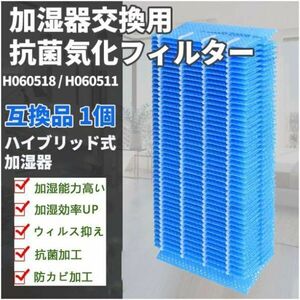 ■抗菌気化フィルター 加湿器用交換フィルター 互換品 (1枚入)(Y-100)