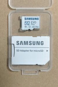 SAMSUNG 512GB microSDカード EVO PLUS UHS-I MICRO SDXC サムスン