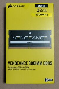 CORSAIR VENGEANCE DDR5 4800MHz ノートPC Sodimm　メモリー 16GB 2枚 計32GB