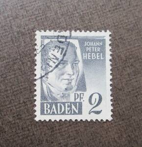 GERMAN IN BADEN　　SCカタログ＃5N1　　2pf　　使用済　　中古品