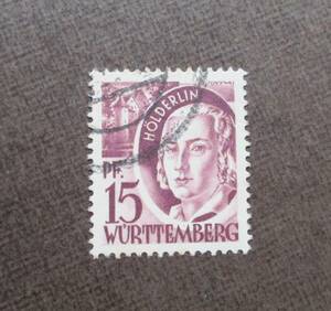 GERMAN IN WURTTEMBERG SC catalog #8N5 15pf used secondhand goods 