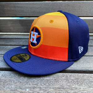 USA正規品「7.1/8」 Newera ニューエラ 59FIFTY 限定2024 MLB バッティングプラクティス キャップ ASTROS ヒューストン アストロズ (12-11)