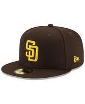 USA正規品 「7.1/8」 新品 Newera ニューエラ 公式 59FIFTY オンフィールド PADRES サンディエゴ パドレス Game 茶/ゴールド ダルビッシュ_画像1