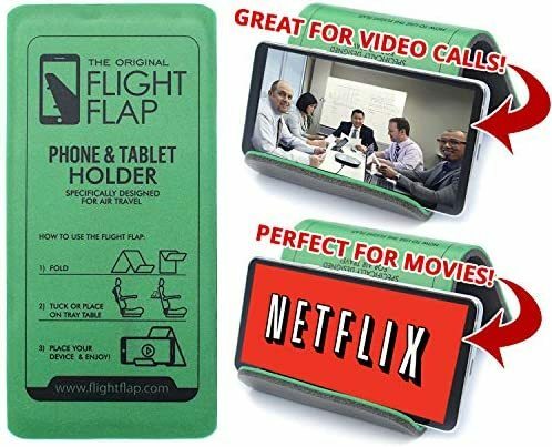 送料無料 Flight Flap スマホホルダー Phone & Tablet Holder Designed for Air Travel スマートフォンホルダー
