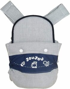  free shipping former times while. back position baby carrier made in Japan baby backpack simple Dungaree stripe navy dark blue front position baby carrier ... cord opper