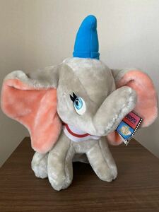  rare!30cm Vintage 1980*s Dumbo soft toy woruto Disney world Walt Disney World DUMBO WDW USA goods Disneyland