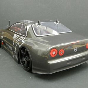 【激安・塗装済み】1/10 ドリフトラジコンカー用 スペアボディー ニッサン R32 GTR タイプ ガンメタの画像4