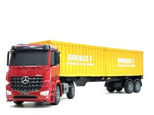 [ Mercedes Benz official license model ] total length 590mm 2.4GHz 1/26 scale large container trailer radio-controller * sea con trailer radio-controller 