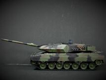 【Ver.7.0・赤外線ユニット・BB弾発射・サウンド・発煙仕様 2.4GHz】Heng Long 2.4GHz 1/16 戦車ラジコン ドイツ主力戦車 レオパルト2 A6_画像6