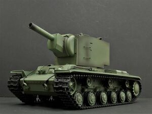 【Ver.7.0・赤外線ユニット・BB弾発射・サウンド・発煙仕様 2.4GHz】☆ Heng Long 2.4GHz 1/16 戦車ラジコン ソビエト KV-II ギガント