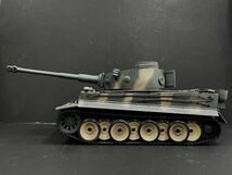 ☆ Ver.7.0 塗装済み完成品 赤外線 バトルシステム付 対戦可能☆ Heng Long 2.4GHz 1/16 タイガーI型【特注 迷彩色 メタルギアボックス】_画像4